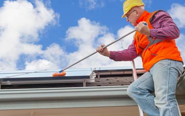 Burleston soft wash roof cleaning